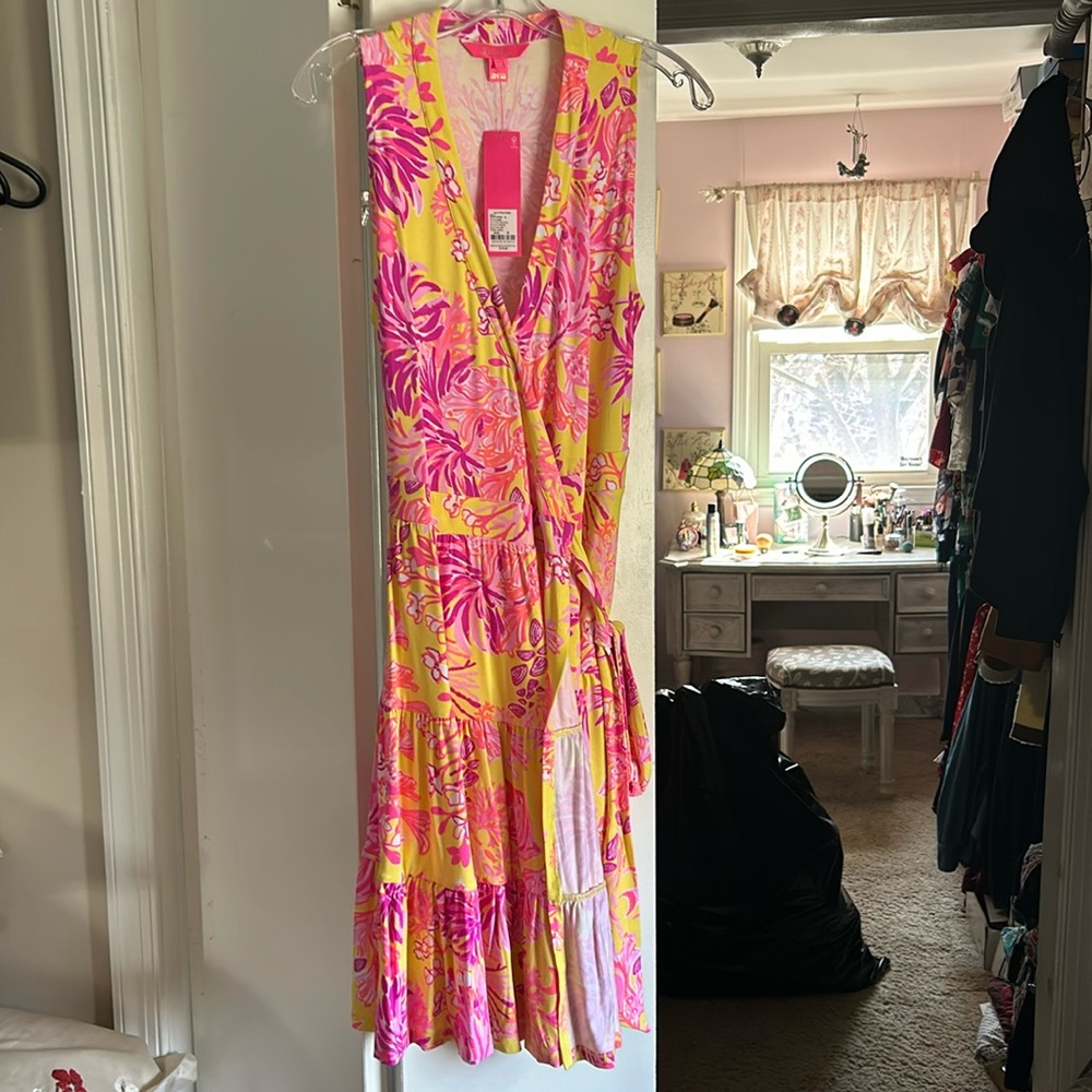 New Lilly Pulitzer wrap dress